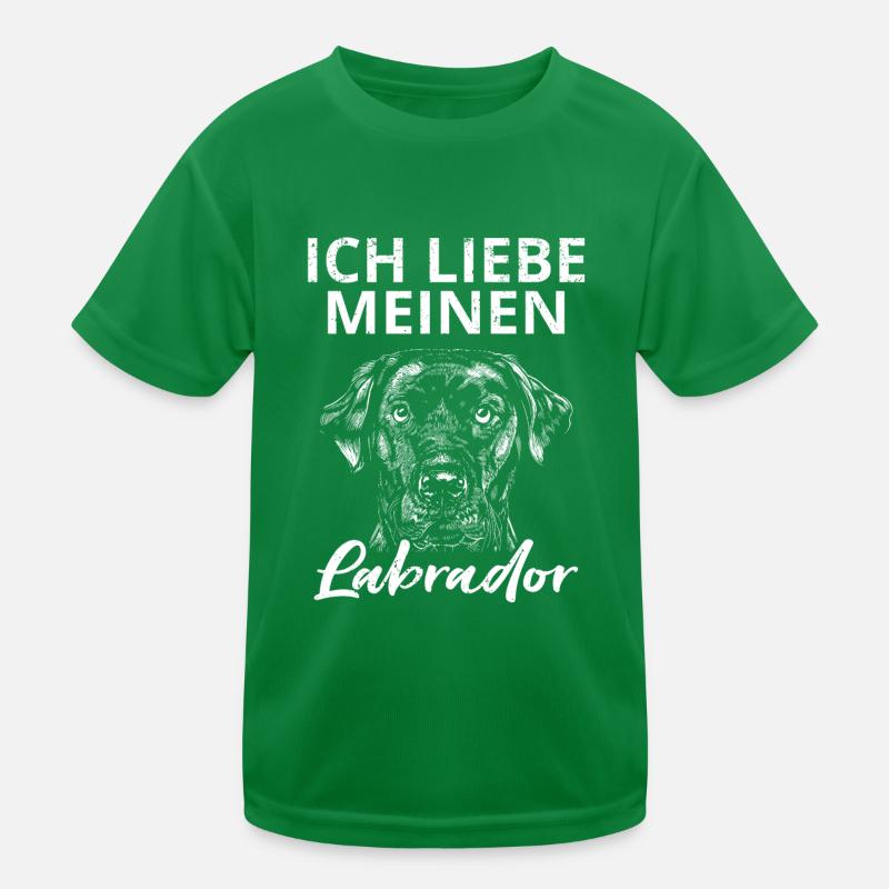 Labrador Kinder Funktions-T-Shirt