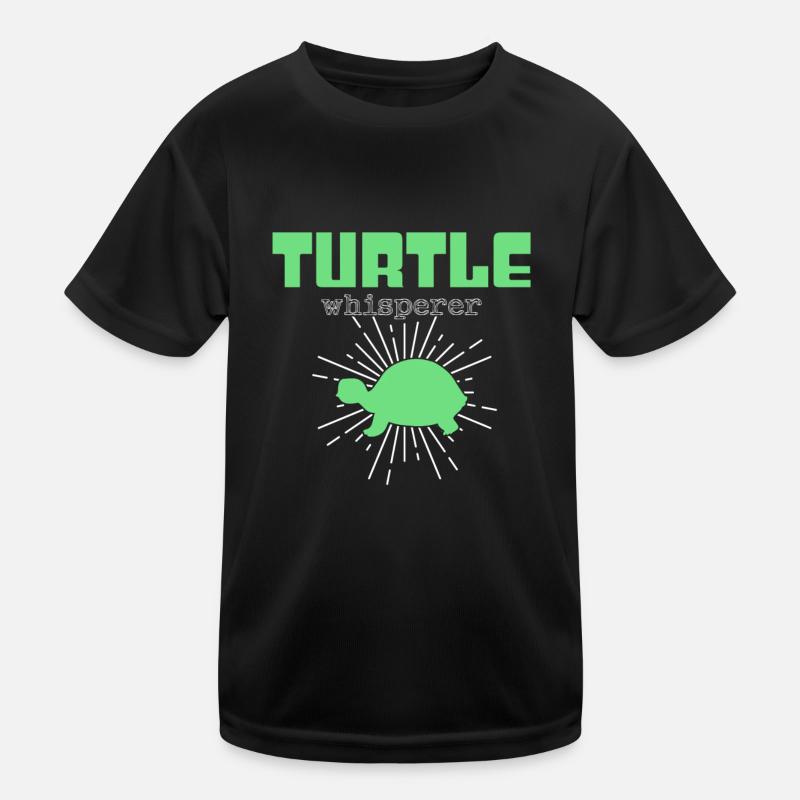 Turtle Whisperer Kids Functional T-Shirt