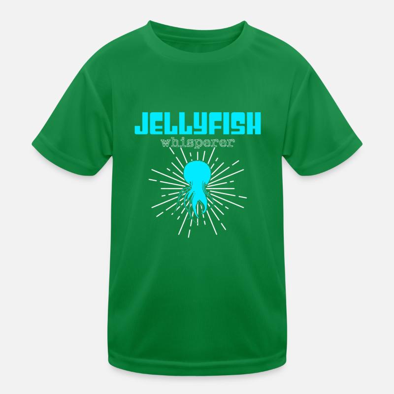 Jellyfish Whisperer Kids Functional T-Shirt