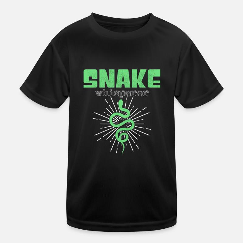 Snake Whisperer Kids Functional T-Shirt