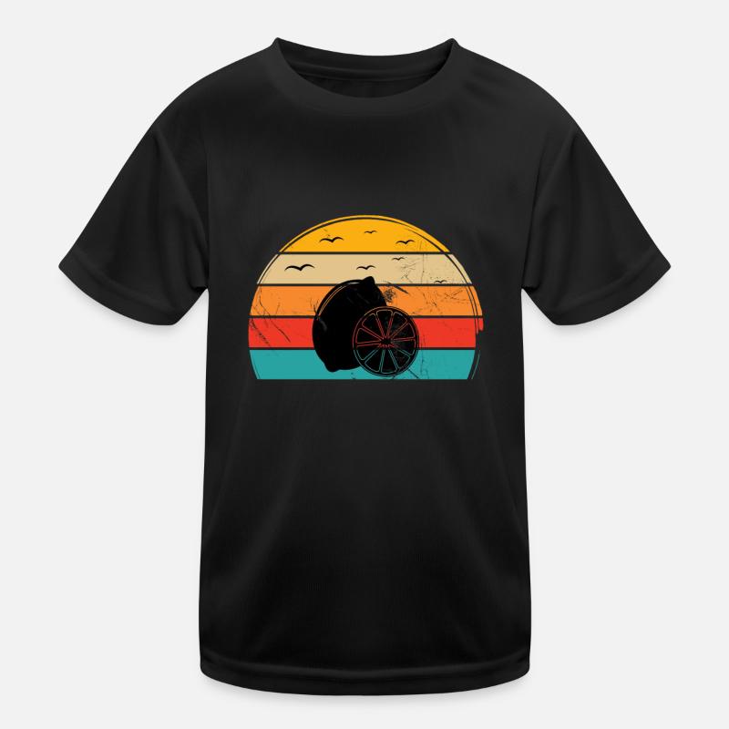 Lemon Fruit Lover Retro Lemonade Gift idea Kinder Funktions-T-Shirt