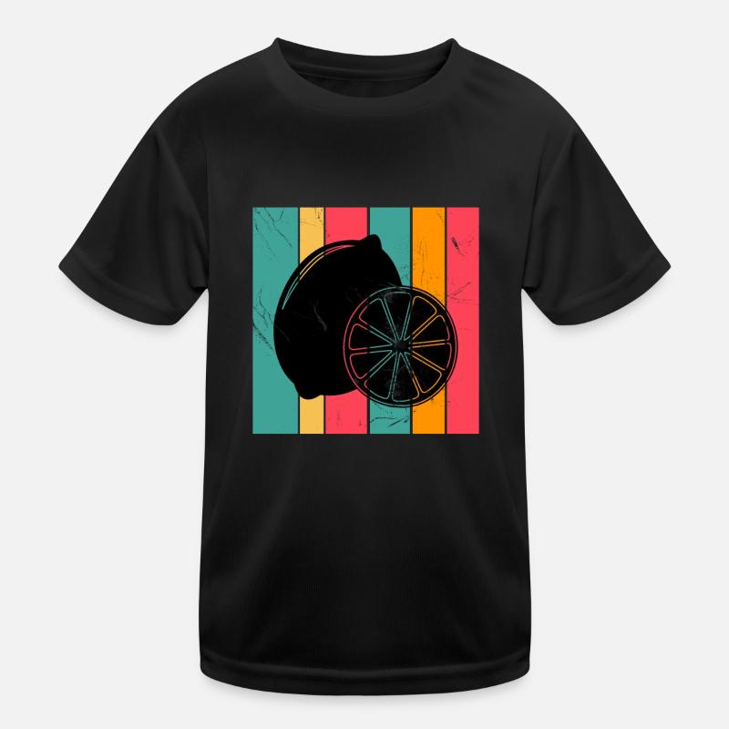 Lemon Fruit Lover Retro Lemonade Gift idea Kinder Funktions-T-Shirt