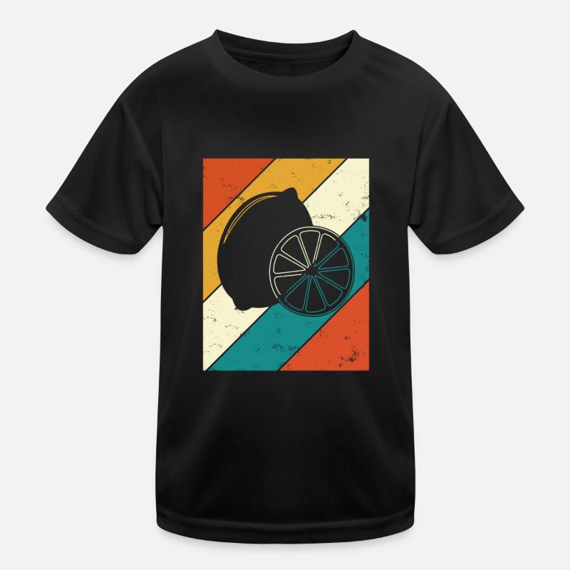 Lemon Fruit Lover Retro Lemonade Gift idea Kinder Funktions-T-Shirt