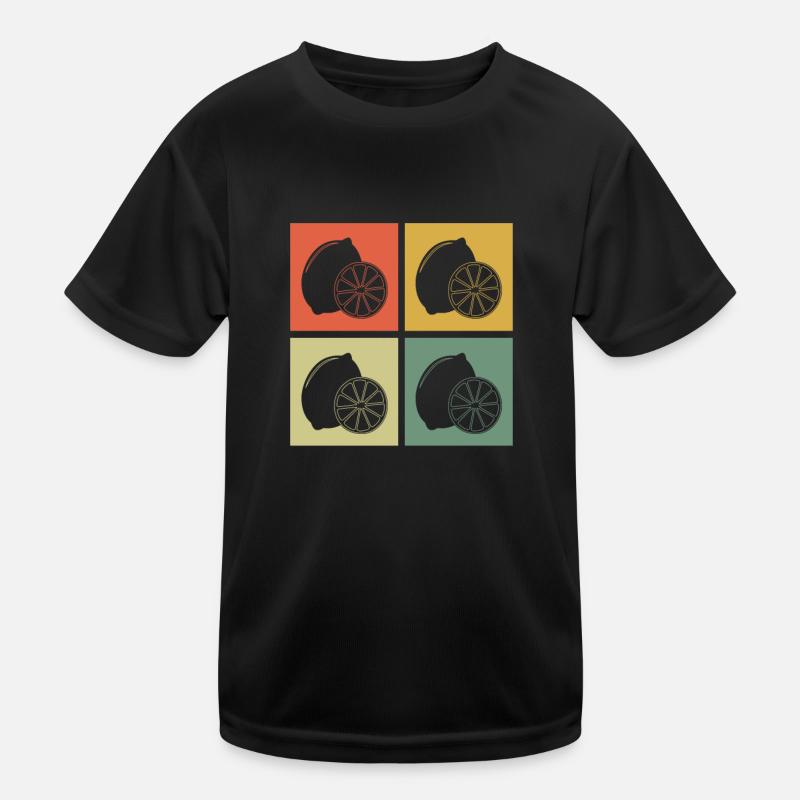 Lemon Fruit Lover Retro Lemonade Gift idea Kinder Funktions-T-Shirt