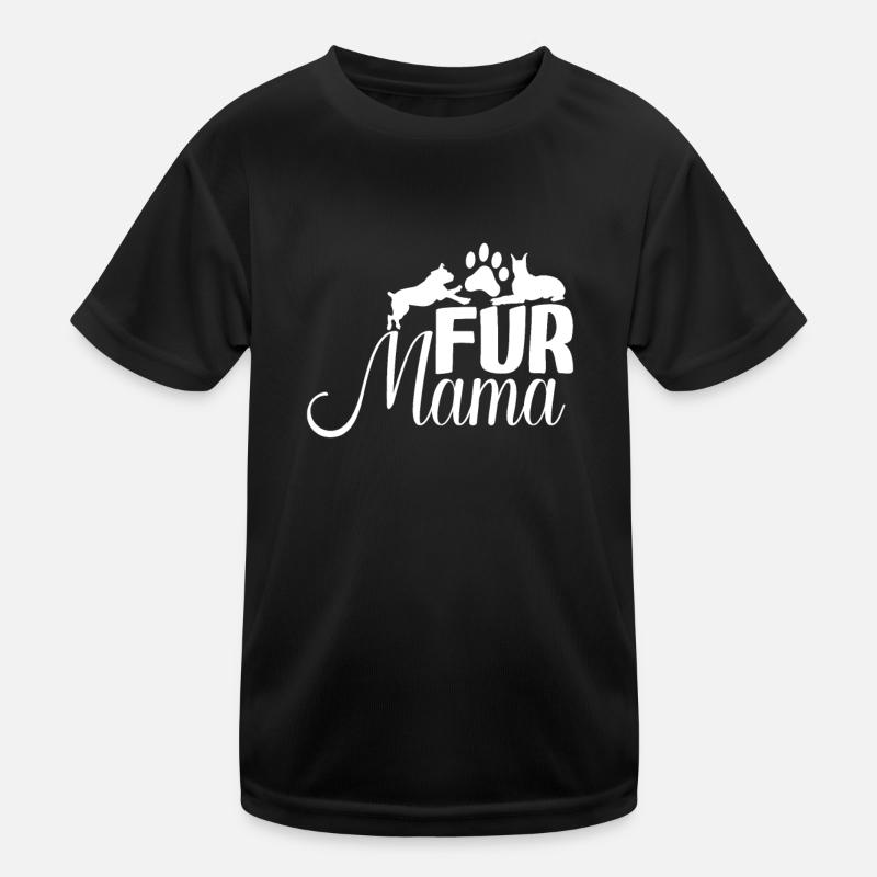 Fur Mom Kids Functional T-Shirt