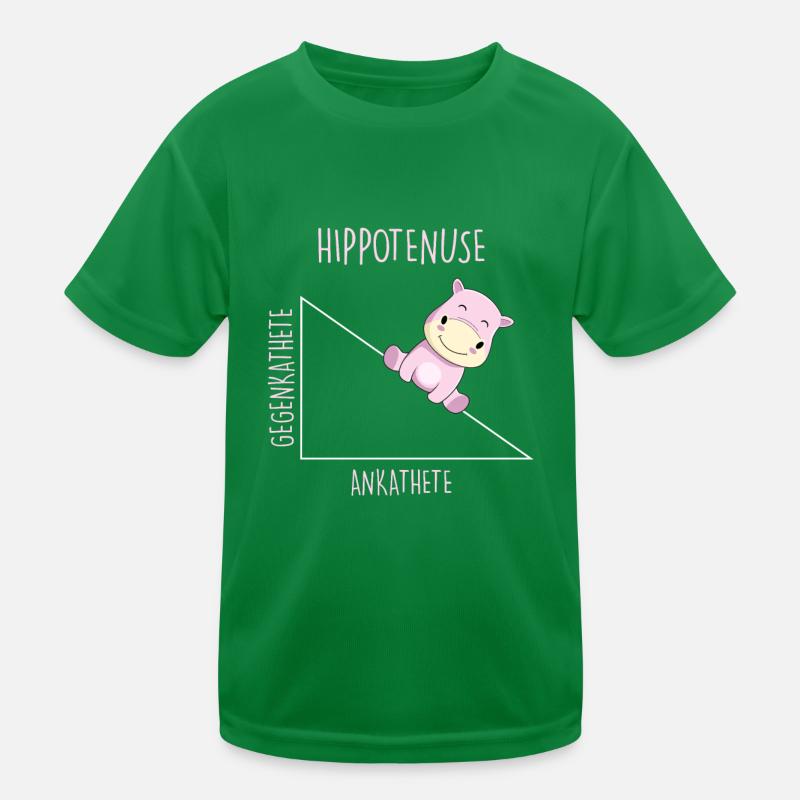 Hippotenuse Mathelehrer Kinder Funktions-T-Shirt