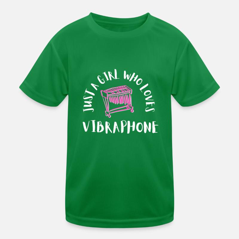 Vibraphone Mom Marimba Ninja And Mallet Kids Functional T-Shirt
