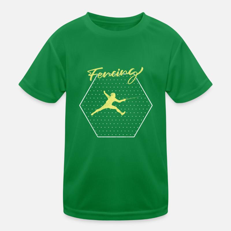 Fechten Kinder Funktions-T-Shirt