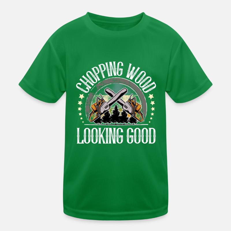 Lumberjack Kids Functional T-Shirt