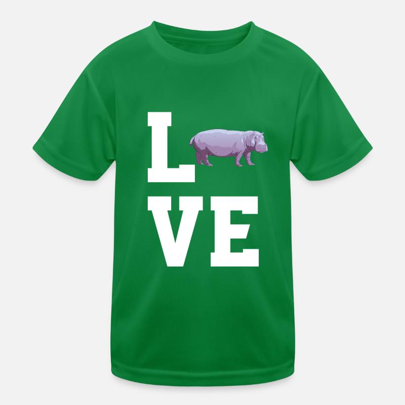 Chers hippopotames T-shirt sport Enfant