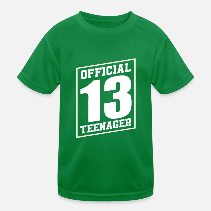 13. Geburtstag Jungs Mädchen Kinder Funktions-T-Shirt