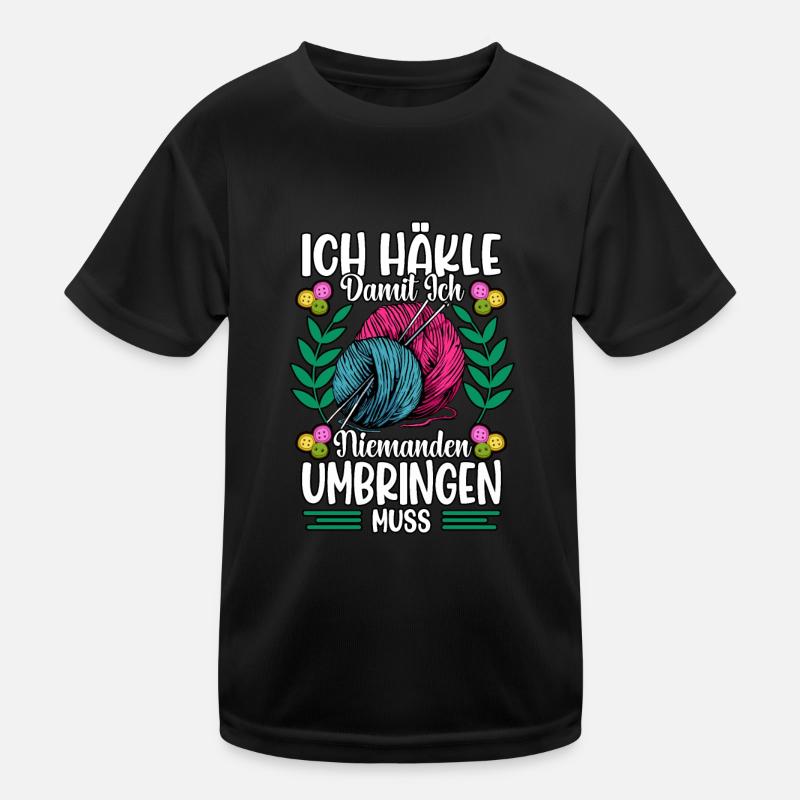 Häkeln Kinder Funktions-T-Shirt