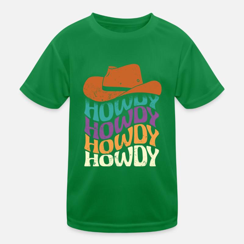 Hello hippie style Kids Functional T-Shirt
