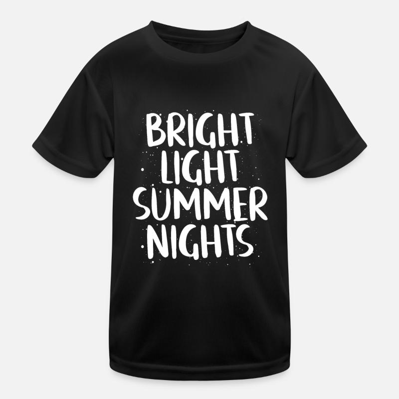 Nuits d’été lumineuses et lumineuses T-shirt sport Enfant