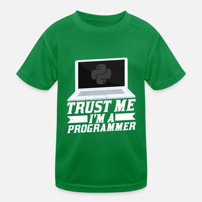 Trust Me I'm A Programmer Kids Functional T-Shirt