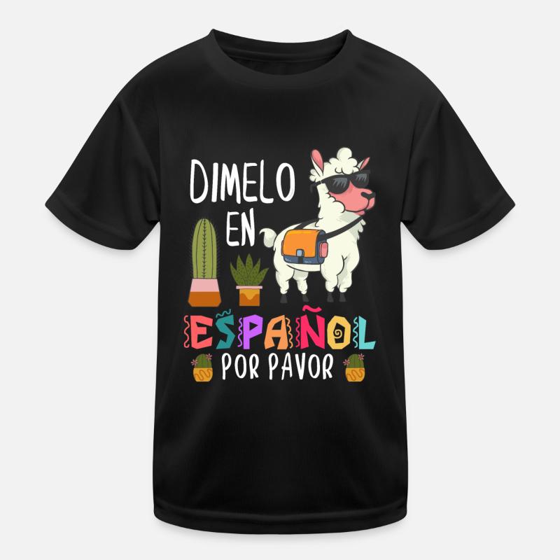 Spanischlehrer, Spanisch Unterrichten Kinder Funktions-T-Shirt