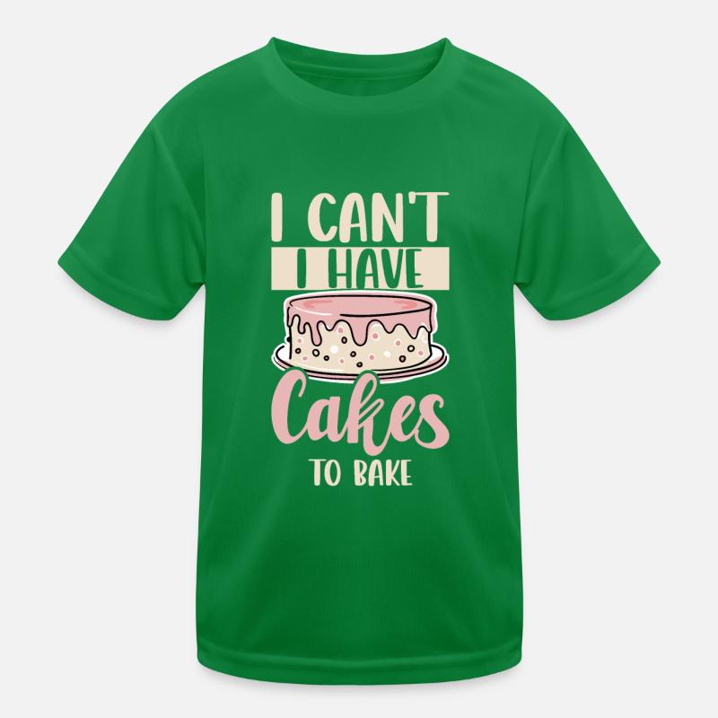 Cuisson gâteau Boulanger Confiseur T-shirt sport Enfant