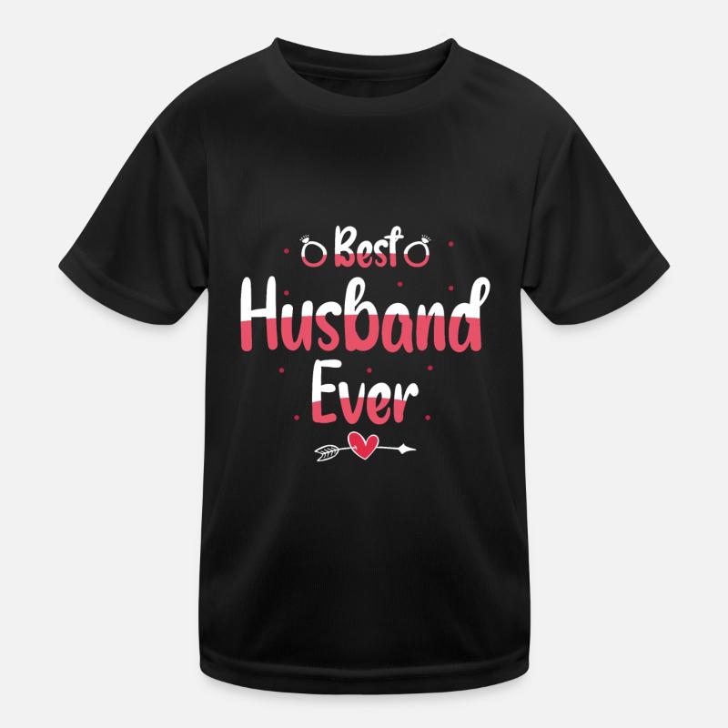 Partner Ehemann Mann Kinder Funktions-T-Shirt