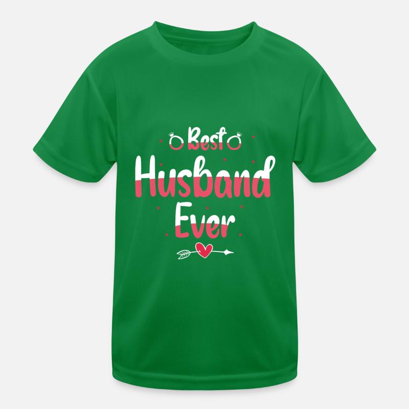 Partner Husband Husband Kids Functional T-Shirt