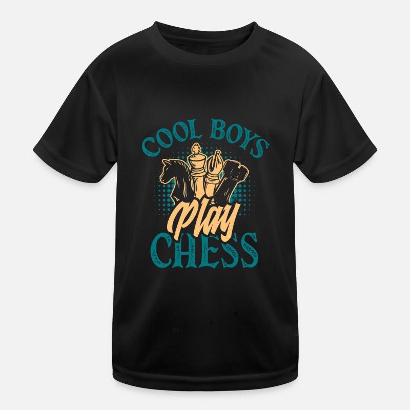 Drôle de joueur d’échecs Cadeau de joueur d’échecs T-shirt sport Enfant