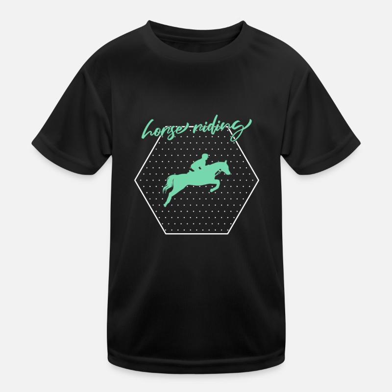 Équitation T-shirt sport Enfant