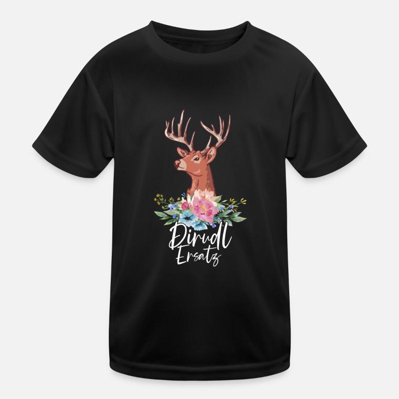 Dirndl Ersatz Kinder Funktions-T-Shirt