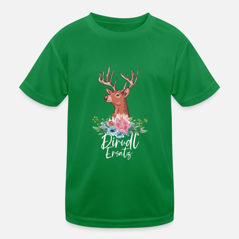 Dirndl Replacement Kids Functional T-Shirt