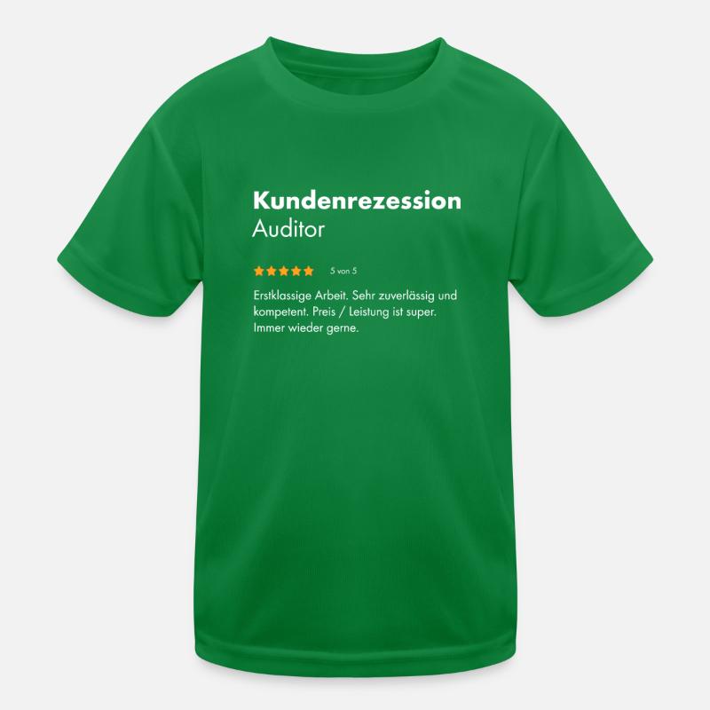 Auditor I Audit Motiv für internen oder externen Kinder Funktions-T-Shirt