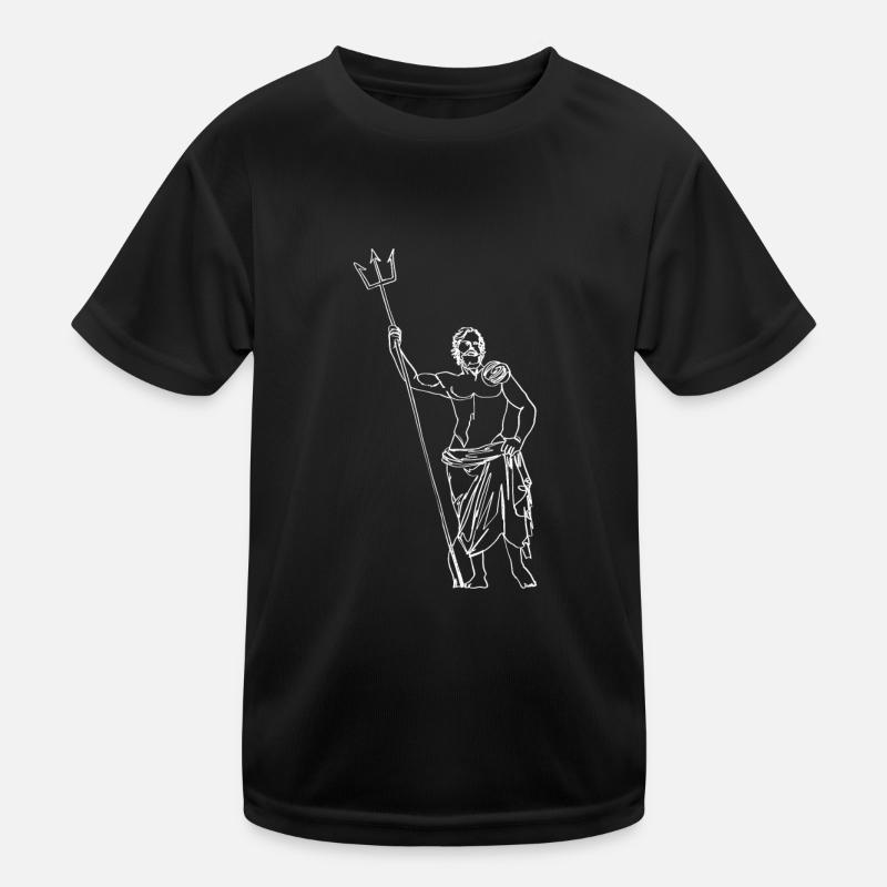 Poseidon Greek mythology Greek god Kids Functional T-Shirt
