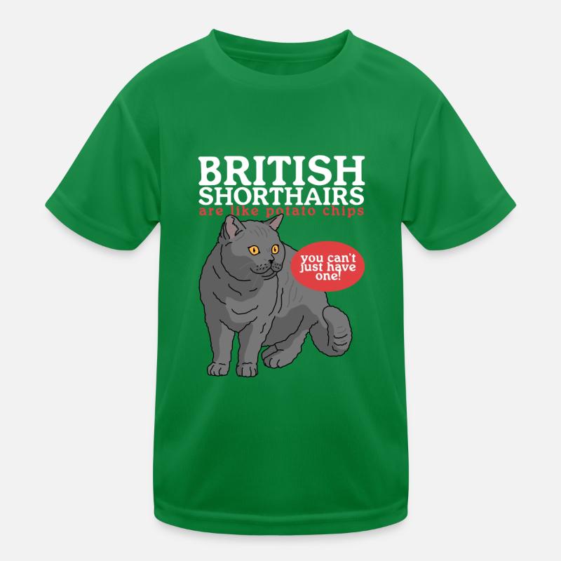 Britisch Kurzhaar | British Shorthair Geschenk Kinder Funktions-T-Shirt
