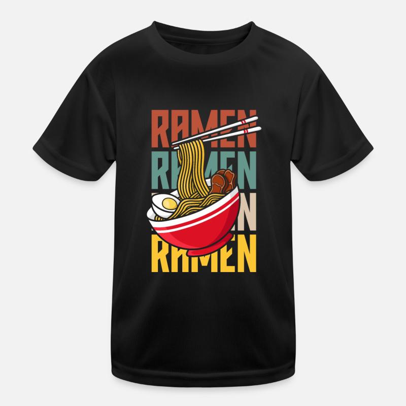Retro Ramen Lover Cadeau T-shirt sport Enfant