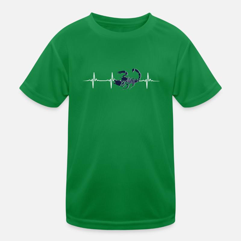 Scorpio Heartbeat Kids Functional T-Shirt