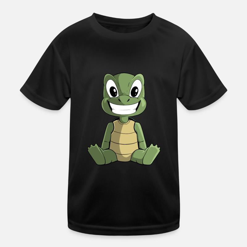 Cute Turtle Kids Functional T-Shirt