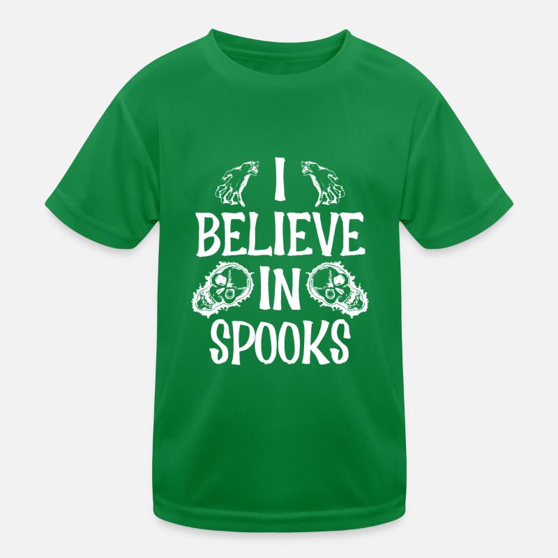 Ich Glaube An den Spuk Kinder Funktions-T-Shirt