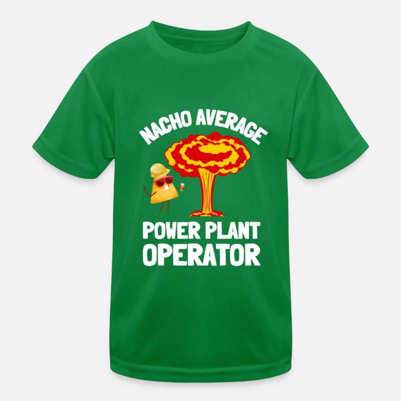 Uranium Fission Nuclear Engineering Theme Kids Functional T-Shirt