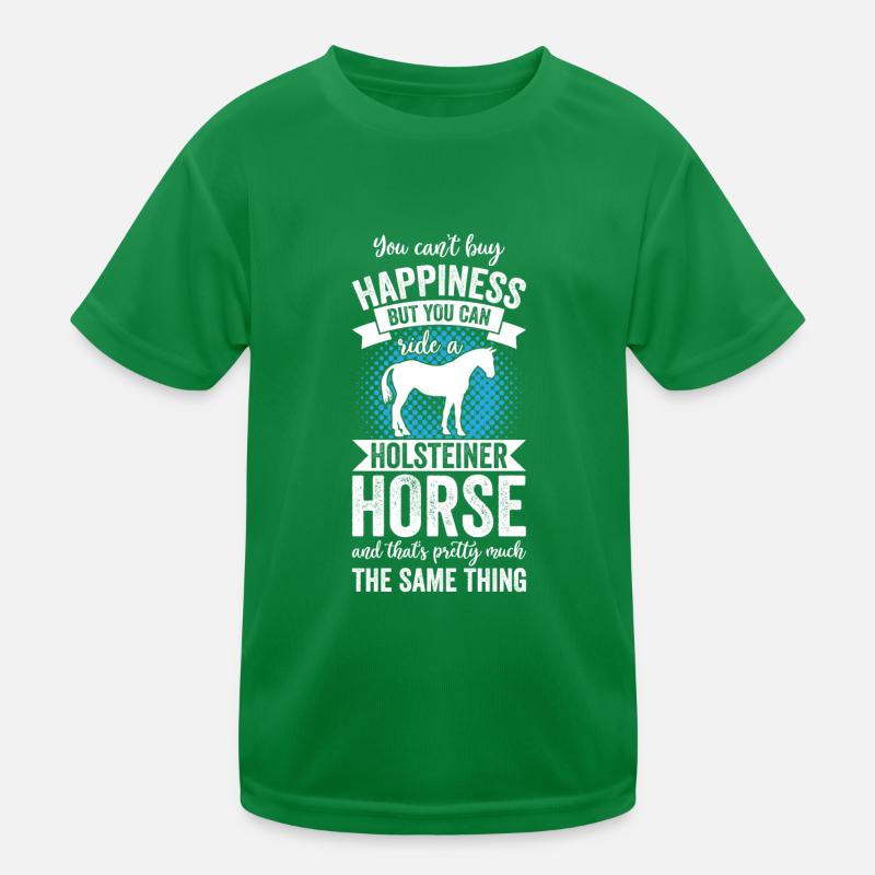 Riding - Holsteiner Pferd Kids Functional T-Shirt