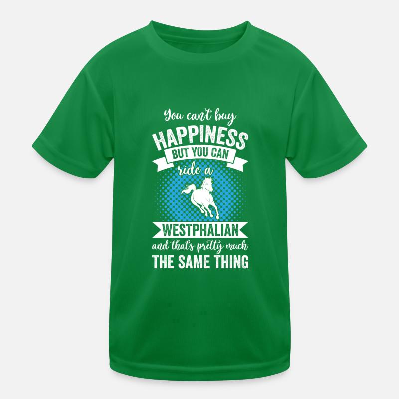 Équitation - Cheval westphalien T-shirt sport Enfant