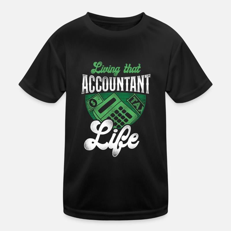 Comptable Teneur de livres Comptabilité T-shirt sport Enfant