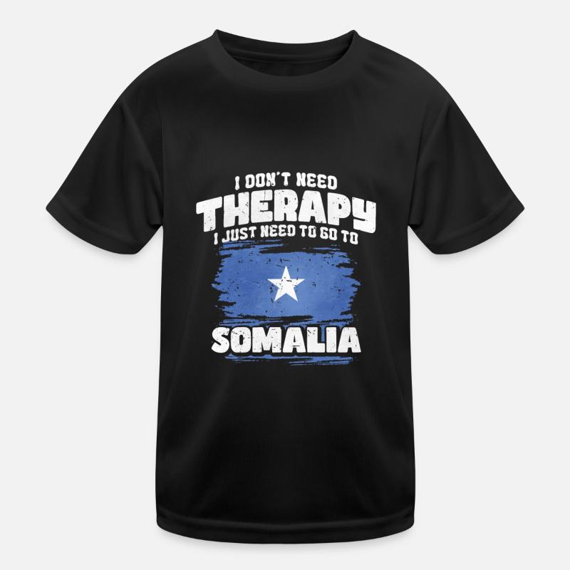Somalia Kinder Funktions-T-Shirt