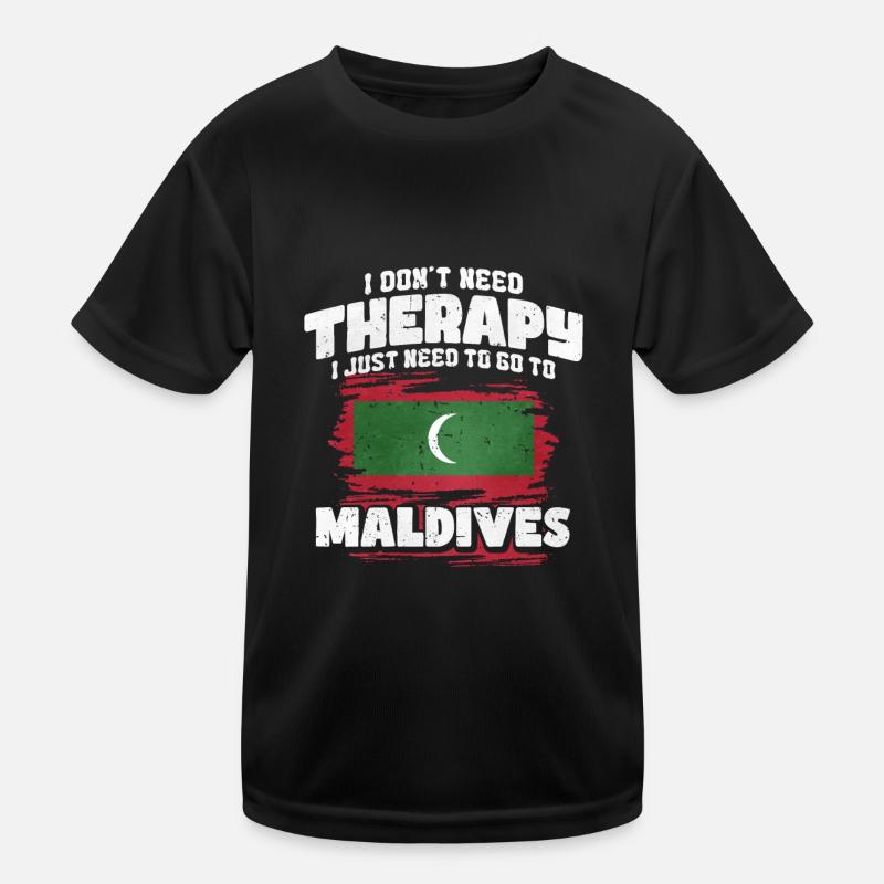 Maldives Kids Functional T-Shirt