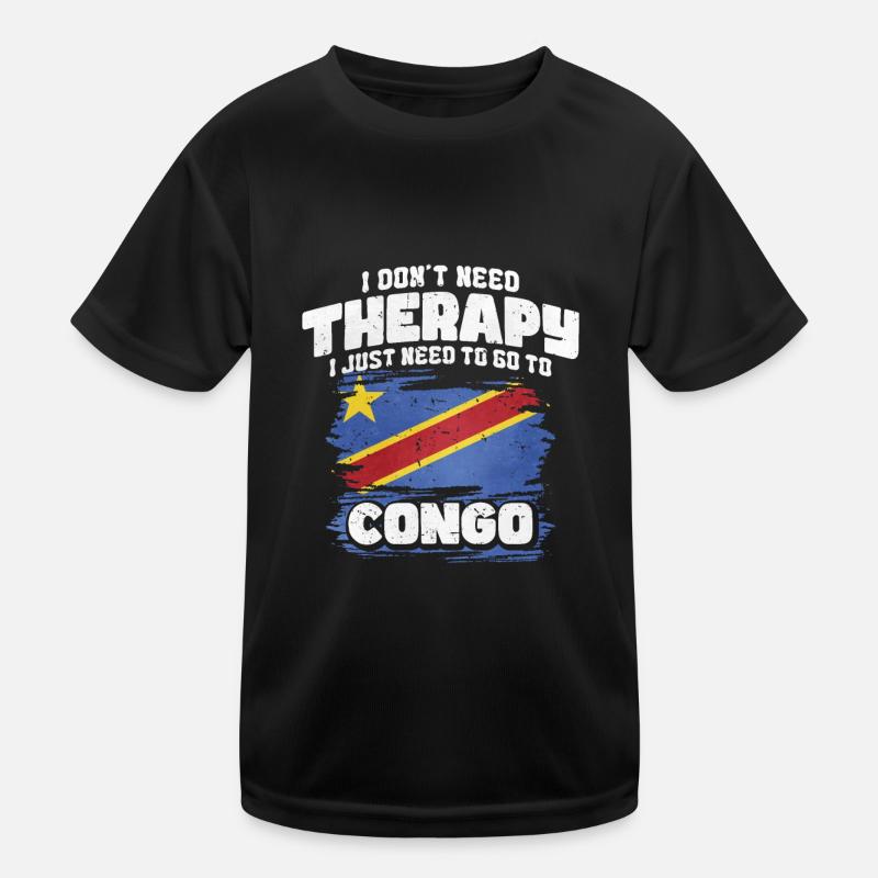 Kongo Kinder Funktions-T-Shirt