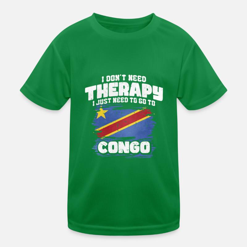 Kongo Kinder Funktions-T-Shirt