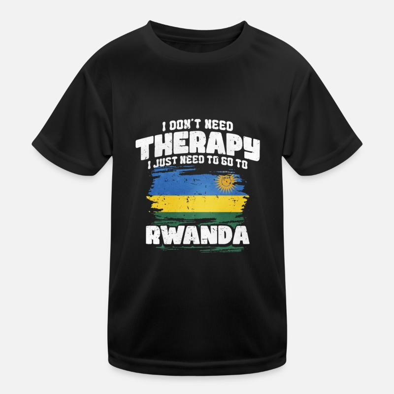 Rwanda T-shirt sport Enfant