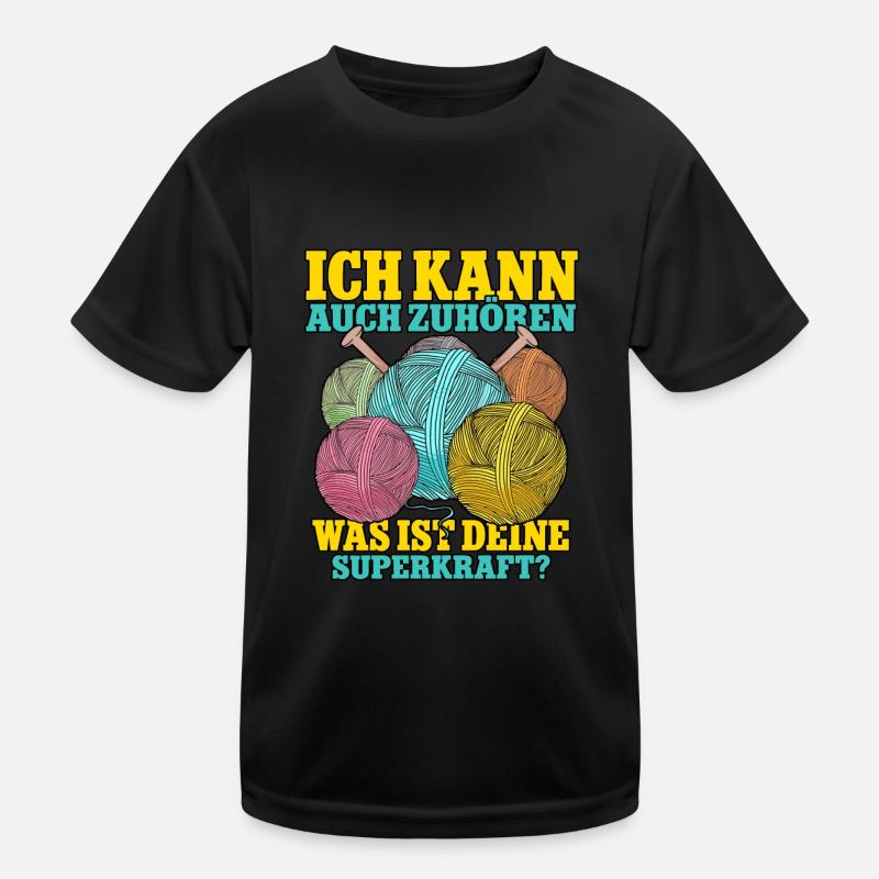 Häkeln Kinder Funktions-T-Shirt