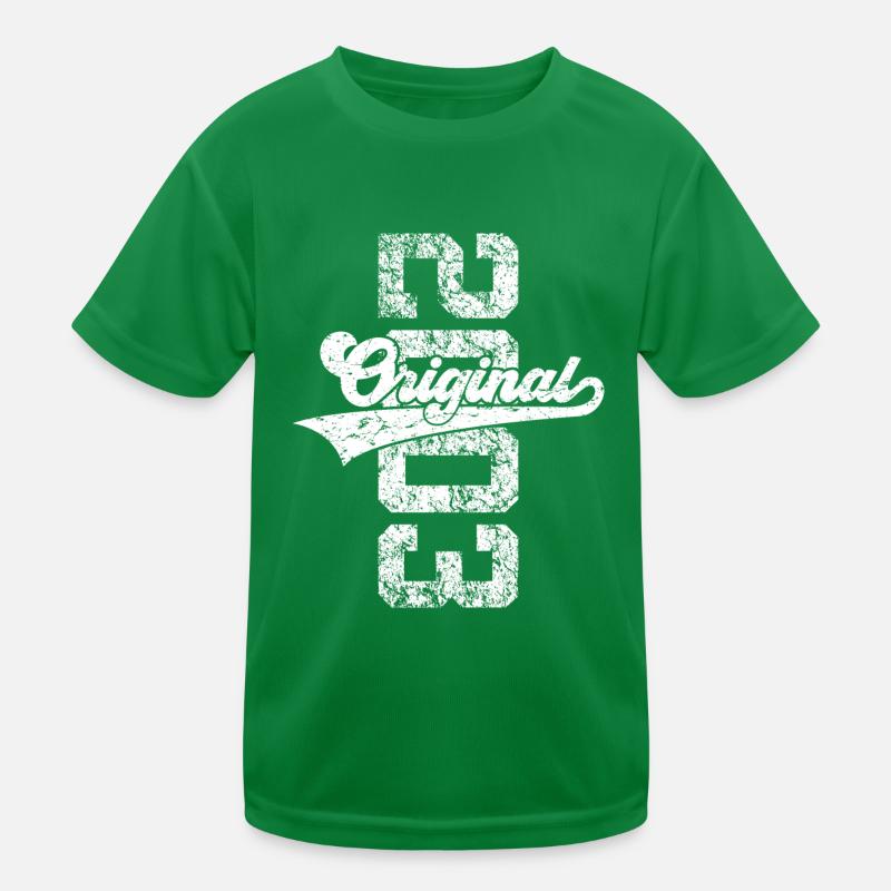 23E ANNIVERSAIRE ORIGINAL 2003 T-shirt sport Enfant