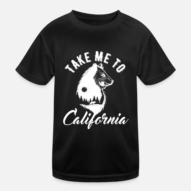 Take me to California Kids Functional T-Shirt