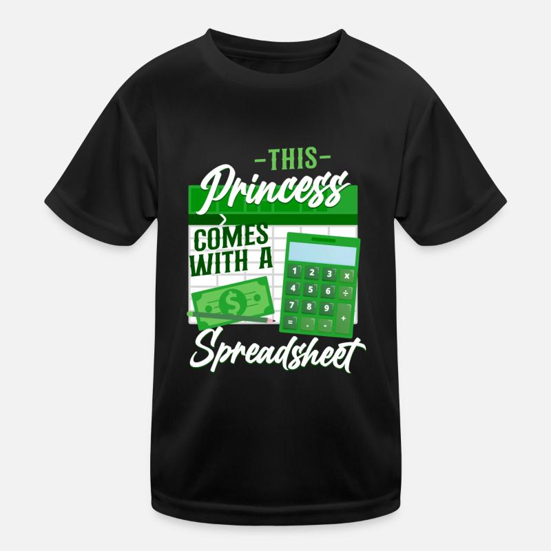 Comptable Comptable Comptable Comptabilité T-shirt sport Enfant