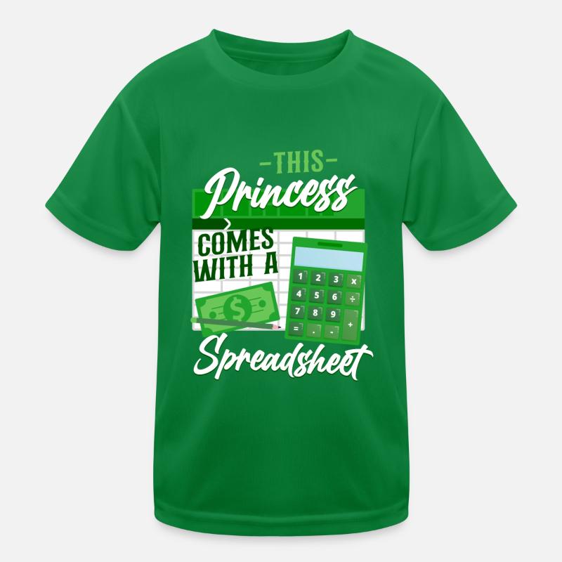 Comptable Comptable Comptable Comptabilité T-shirt sport Enfant