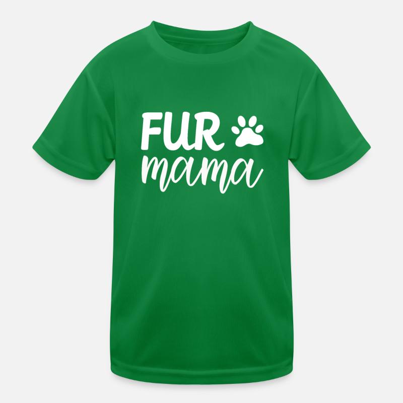 Maman de fourrure T-shirt sport Enfant