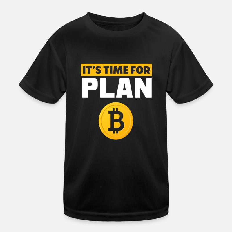 Le Bitcoin T-shirt sport Enfant